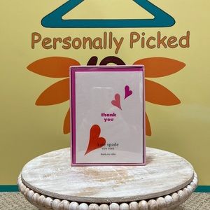 Kate Spade Heart Lips Thank You Card Set